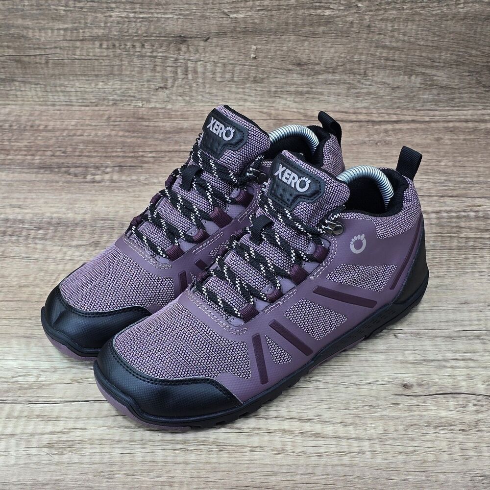 Xero Shoes DayLite Hiker Fusion Women's Sz 8.5 Mulberry Black Trail Hiking Shoes - Picture 7 of 9